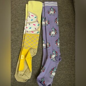 Pro Compression Ice Cream Waffle Cone socks S/M